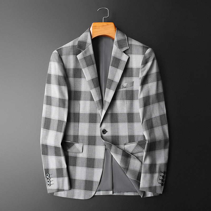 Maxim Royal Plaid Statement Blazer