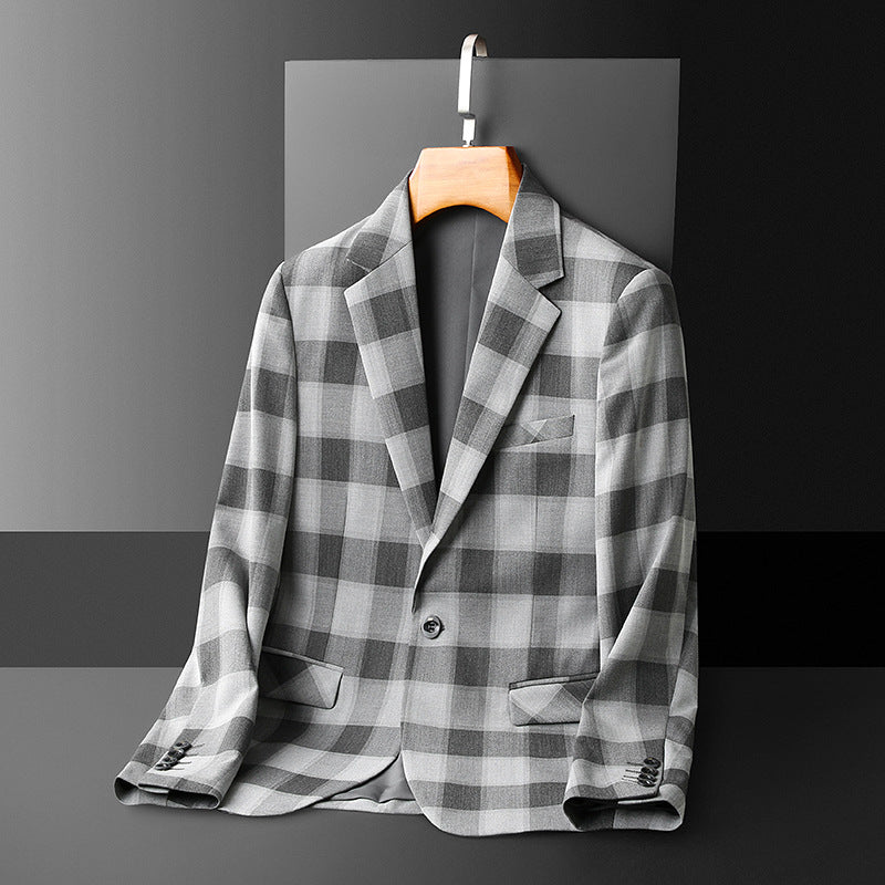 Maxim Royal Plaid Statement Blazer