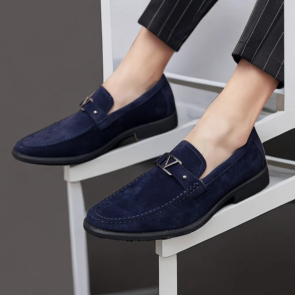 Bellini Classics Handcrafted Suede Loafers