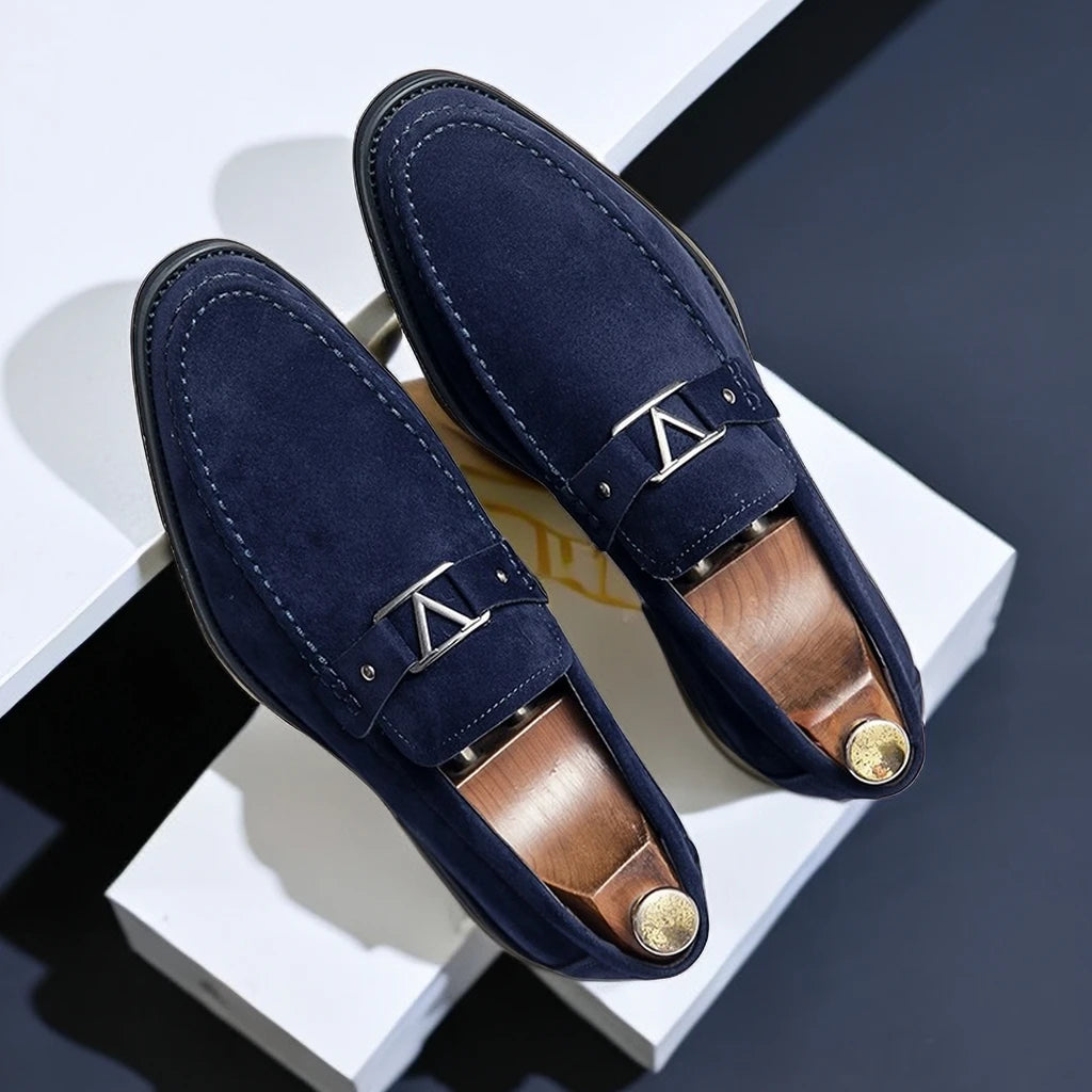 Bellini Classics Handcrafted Suede Loafers