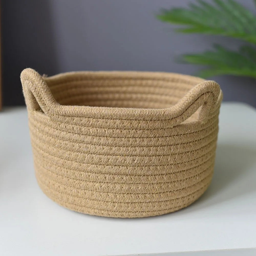 Cute cat-shaped storage basket