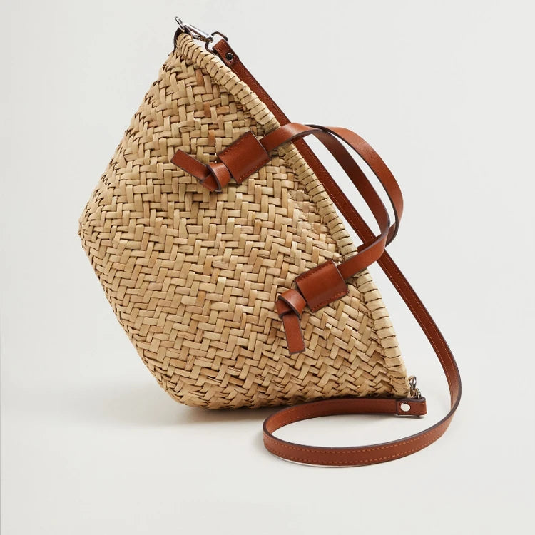Handmade Woven Rattan Handbag